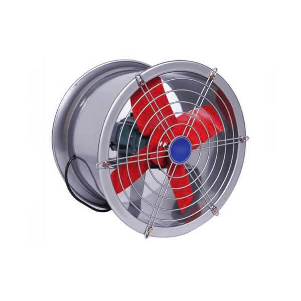 Quạt hướng trục tăng áp hút khói công nghiệp