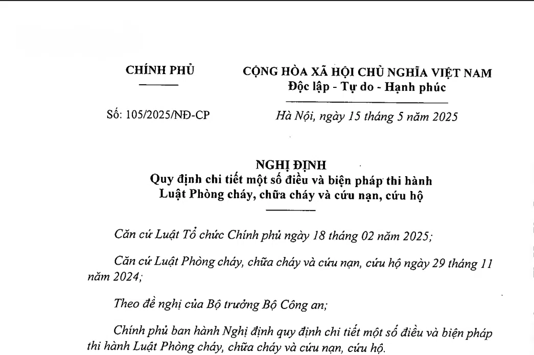Những điểm mới trong quy định PCCC 2022–2025 | Tránh sai phạm ngay từ đầu